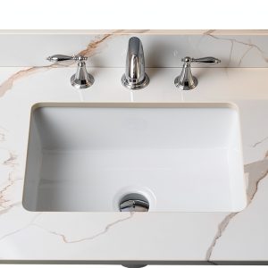 Carrara Gold Vanity Top Montary Stone Bathroom-0