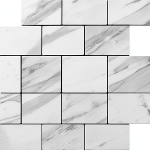 DICOFUN Peel and Stick Hexagonal PVC Tiles White-0
