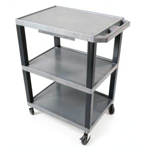 SAMMONS PRESTON Lab Cart with Wheels and Shelves-0