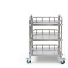 Lab Cart Happybuy Stainless Steel 3‑Tier Utility-3