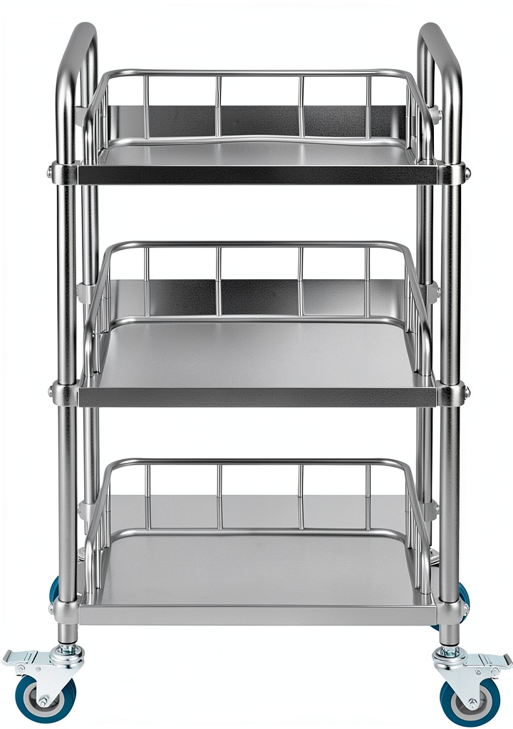 Happybuy lab cart in a modern laboratory setting