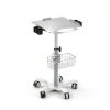 POCHAR Lab Cart MC-15 Adjustable Height Aluminum Medical Cart White-6