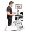 Likaymo Medical Cart Adjustable Height with Monitor Mount-6