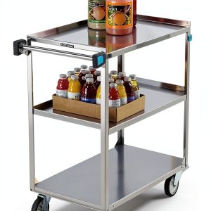 Stainless Steel Lab Cart Lakeside Manufacturing 500lb Capacity 444-0