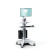 Likaymo Medical Cart Adjustable Height with Monitor Mount-3