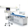 Medical Cart POCHAR MC-12 White Adjustable Height Aluminum Trolley-1