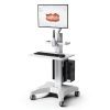 Likaymo Medical Cart Adjustable Height with Monitor Mount-0