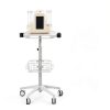 Medical Cart Nwkxnrt Mobile Laptop Cart White Iron with 5 Wheels-5