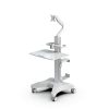 Likaymo Medical Cart Adjustable Height with Monitor Mount-1