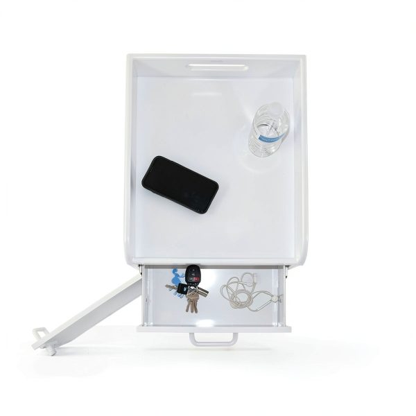 TrippNT Lab Cart Model 53401 Heavy-Duty HDPE with Locking & Swivel-5
