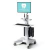 Likaymo Medical Cart Adjustable Height with Monitor Mount-9