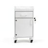 TrippNT Lab Cart Model 53401 Heavy-Duty HDPE with Locking & Swivel-2
