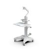 Likaymo Medical Cart Adjustable Height with Monitor Mount-4