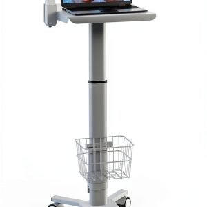 Medical Trolley Mount Plus C05 White Portable Lab Cart-0