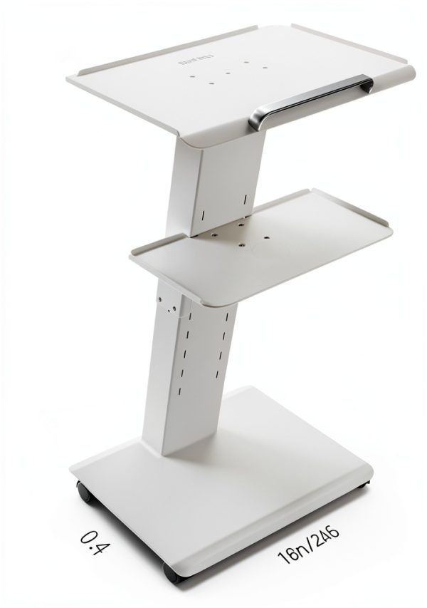 OIYALI Beauty Device Cart with Built‑In Shelf, 3‑Tier Model OYL‑2508M-2