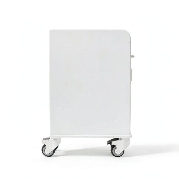 TrippNT Lab Cart Model 53401 Heavy-Duty HDPE with Locking & Swivel-3