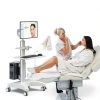 Likaymo Medical Cart Adjustable Height with Monitor Mount-7