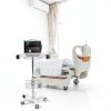 POCHAR Lab Cart MC-15 Adjustable Height Aluminum Medical Cart White-8