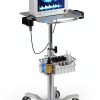 POCHAR Lab Cart MC-15 Adjustable Height Aluminum Medical Cart White-0