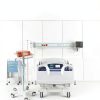 QPWOPNGAS Lab Cart MF10 White 5 Wheel Pneumatic Aluminum Alloy-4