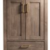 VINNOVA Gela Freestanding Bathroom Vanity, Small, Fir Wood Grey-3