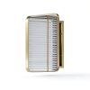 20x30 Inch Gold Cabinet Mirror Dancongtea Wall Mount with Shelves-5